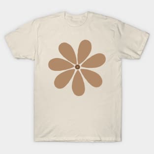 Minimalist Abstract Cute Minimal Flower Cute Minimal  design T-Shirt